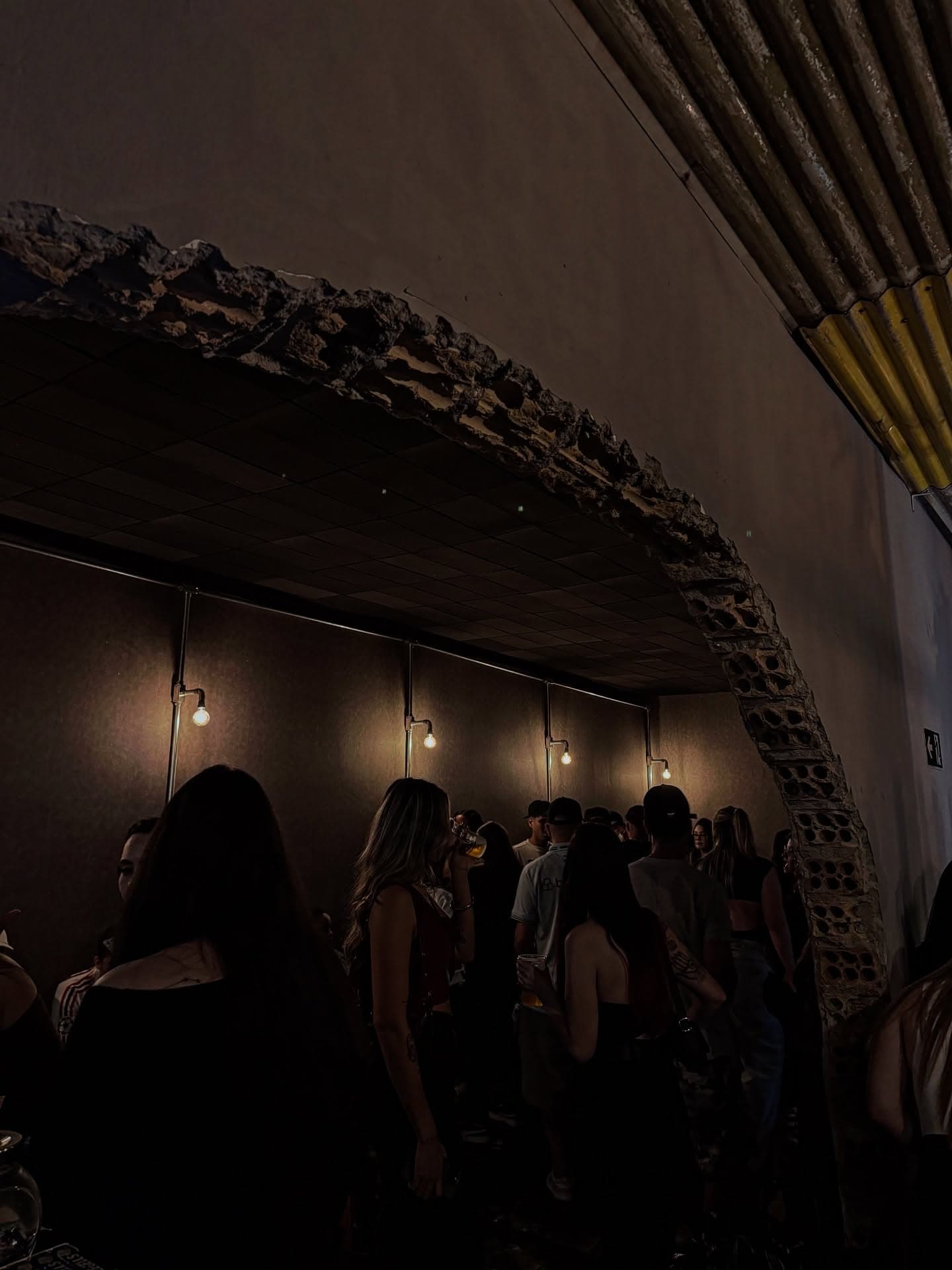 Publico em area interna